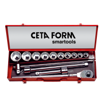 C30-14MH2 14 Parça 3/4" 6 Köşe Lokma Takımı